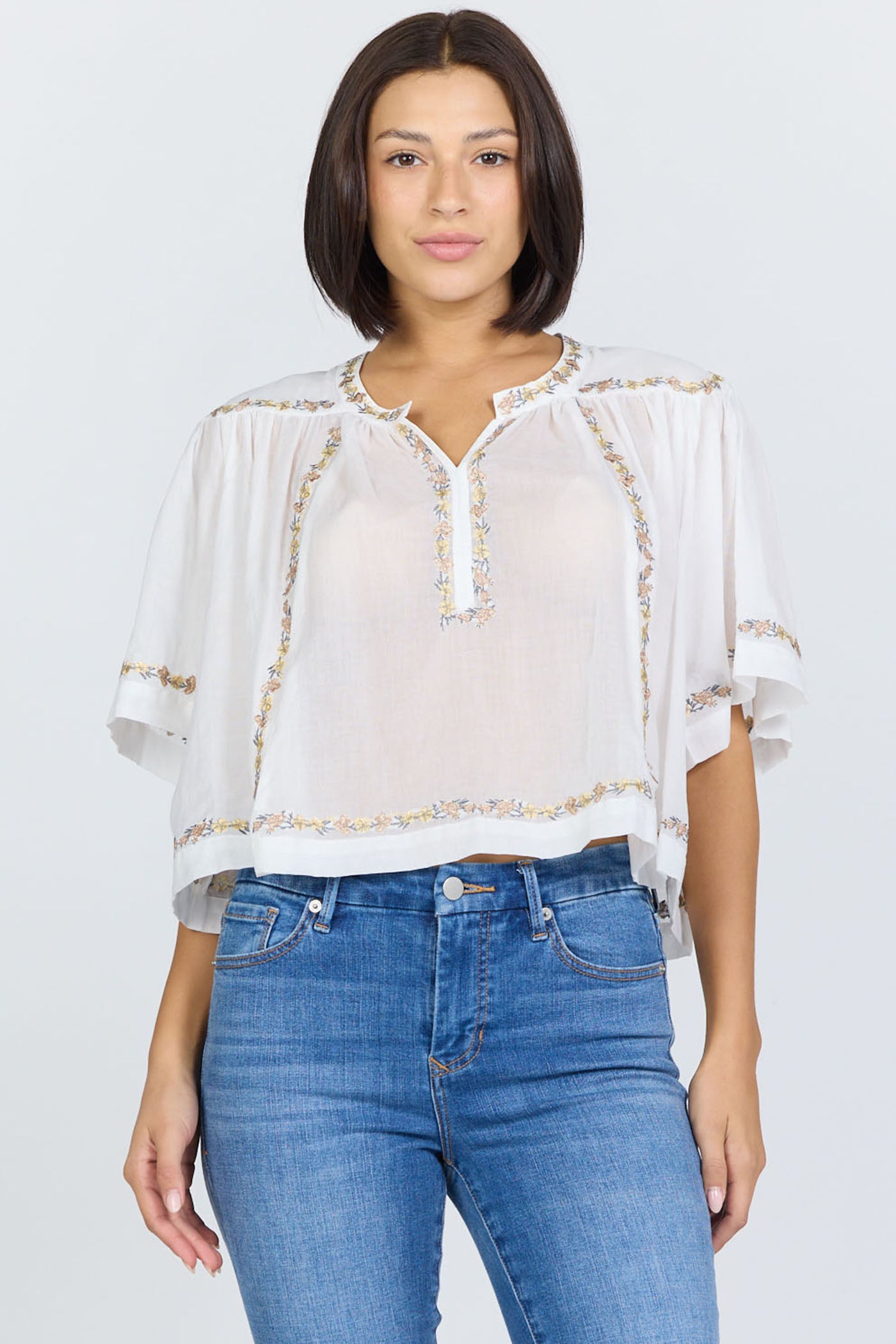 Dear John Jada Top in White