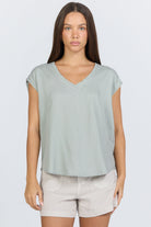 Dear John Yanis Top in Iceberg Green