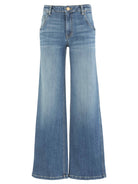 KUT from the Kloth Jean HR Wide Leg Dip with Scoop Pockets