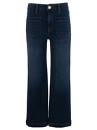 KUT from the Kloth Meg HR Wide Leg with Patch Pockets