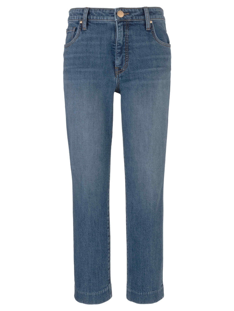 Straight Leg blue jeans