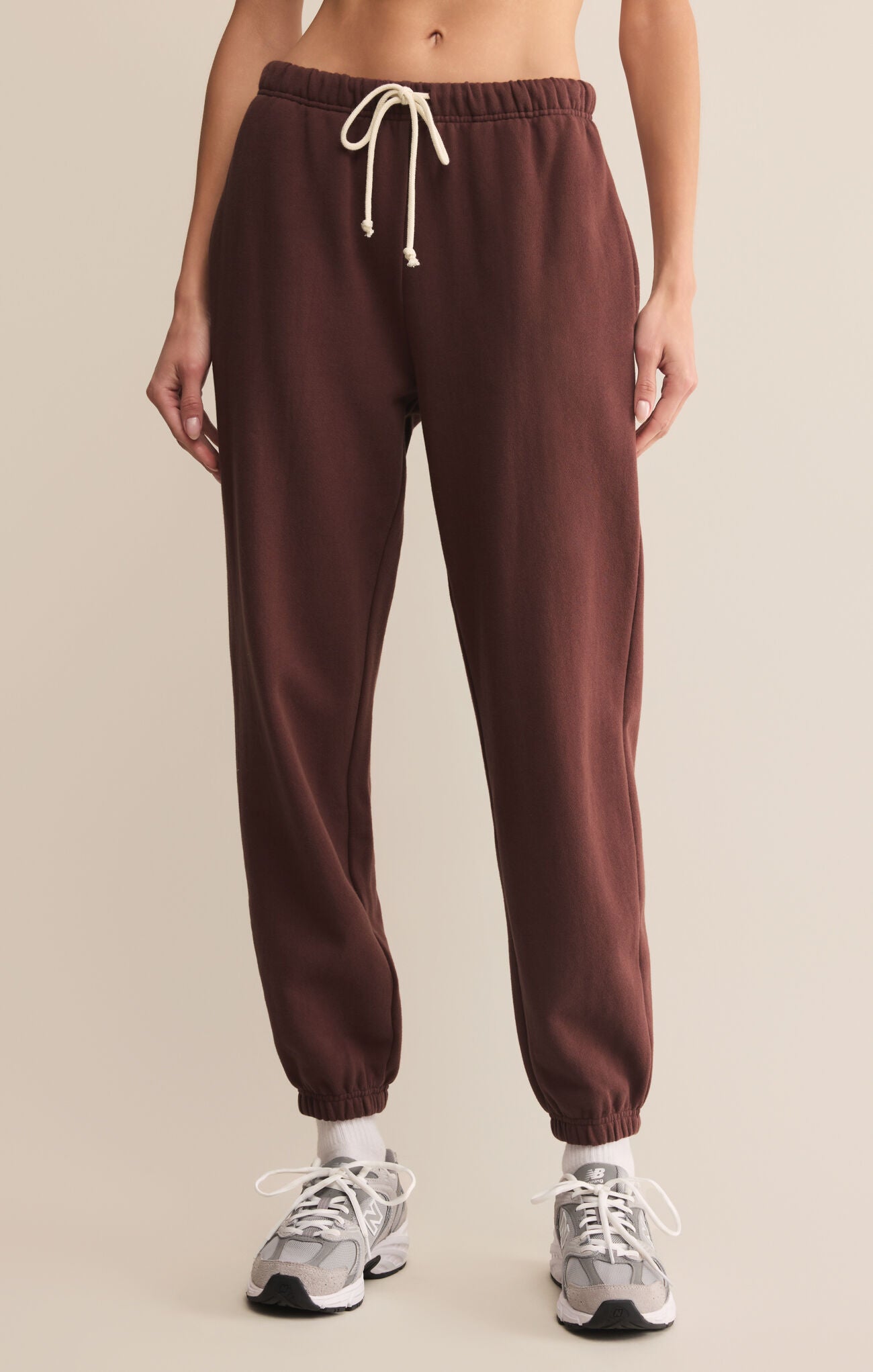 Z SUPPLY Stadium Cotton Jogger - Sandalwood